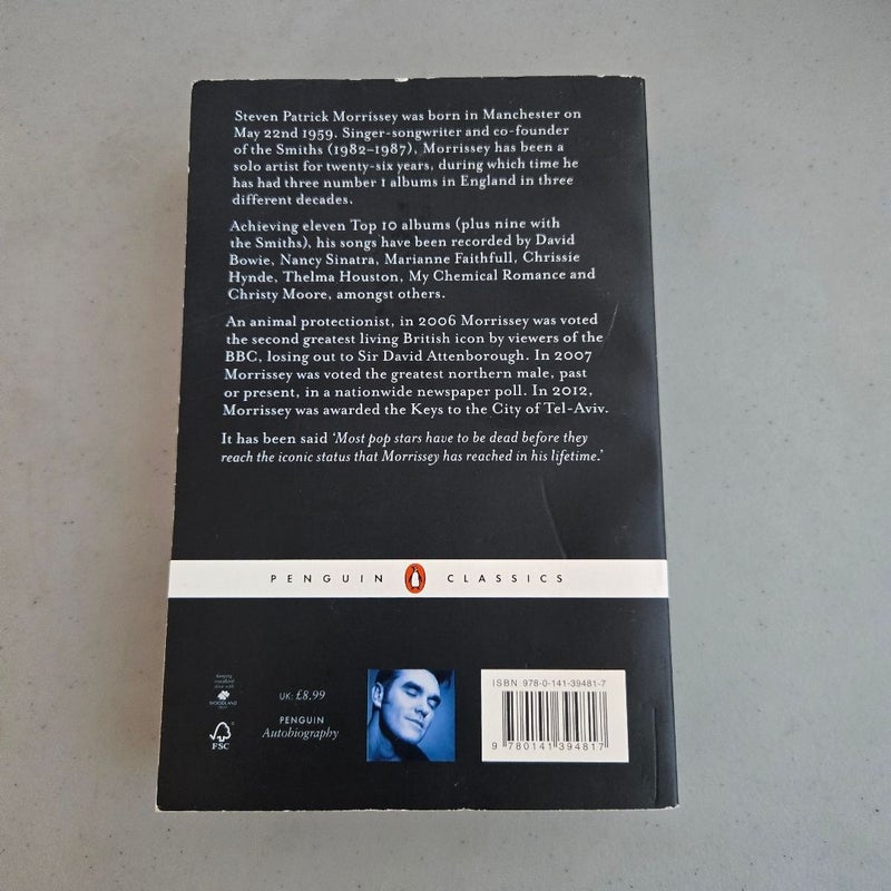 Morrissey Autobiography