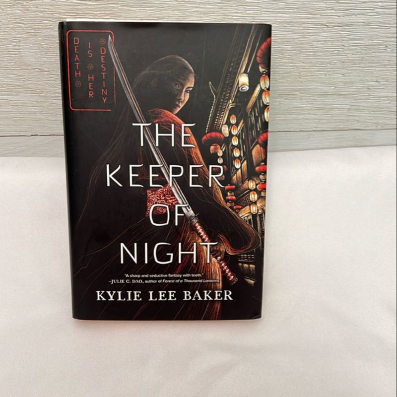 The Keeper of Night SIGNED 