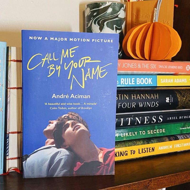 Call Me by Your Name (Film Tie-In)