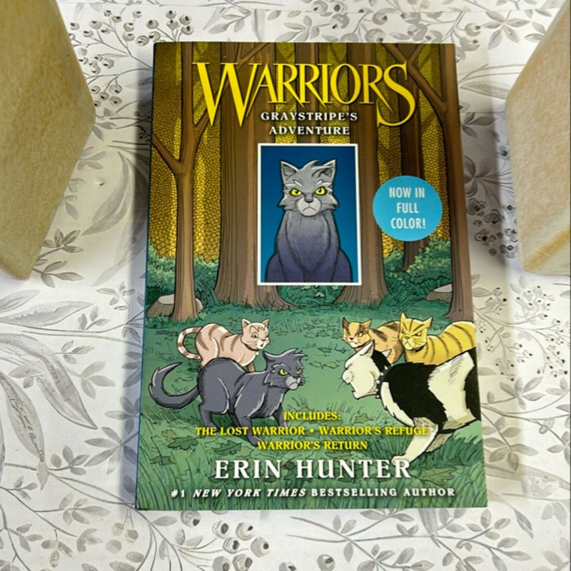 Warriors Manga: Graystripe's Adventure: 3 Full-Color Warriors Manga Books In 1