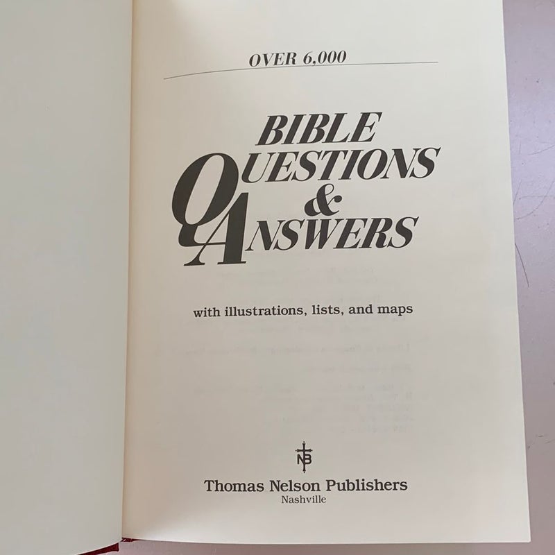 Bible Questions and Answers 