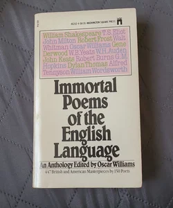 Immortal poems of the English Language