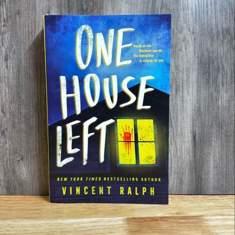 One House Left (signed bookplate by author)