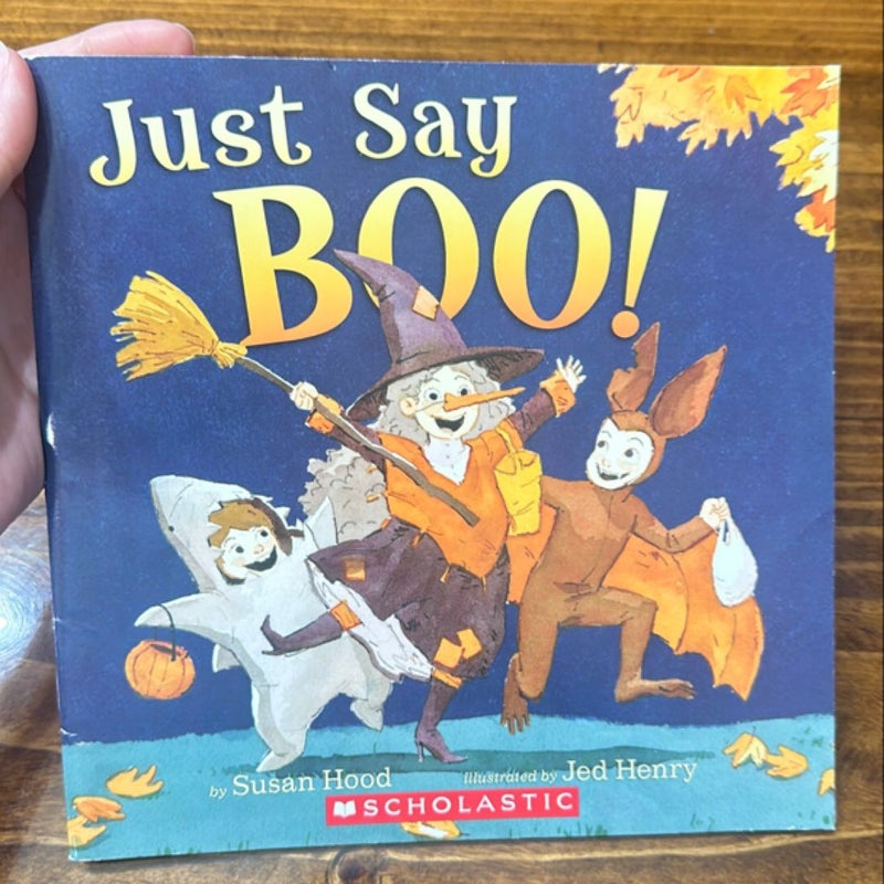 Just say boo