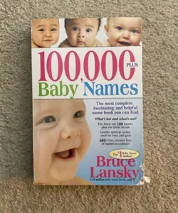 100,000 + Baby Names