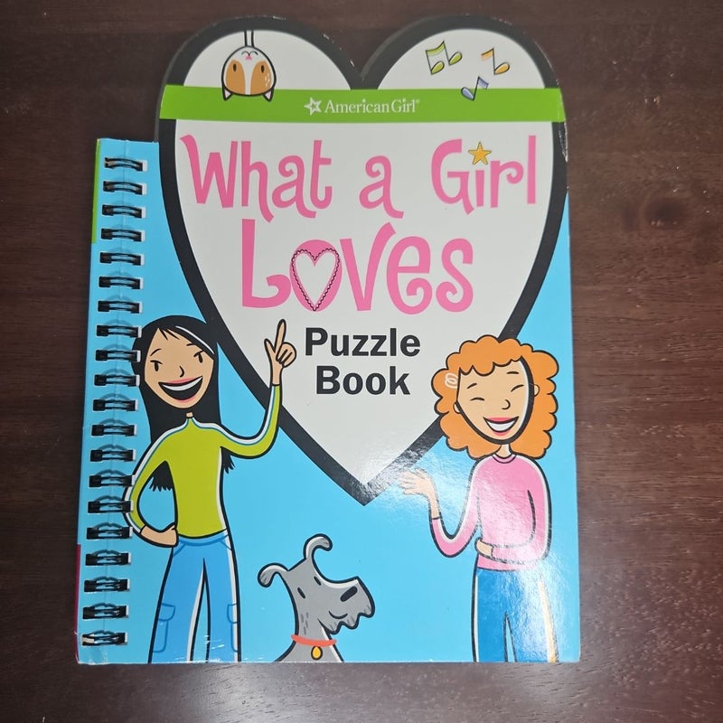 What a Girl Loves Puzzle Book