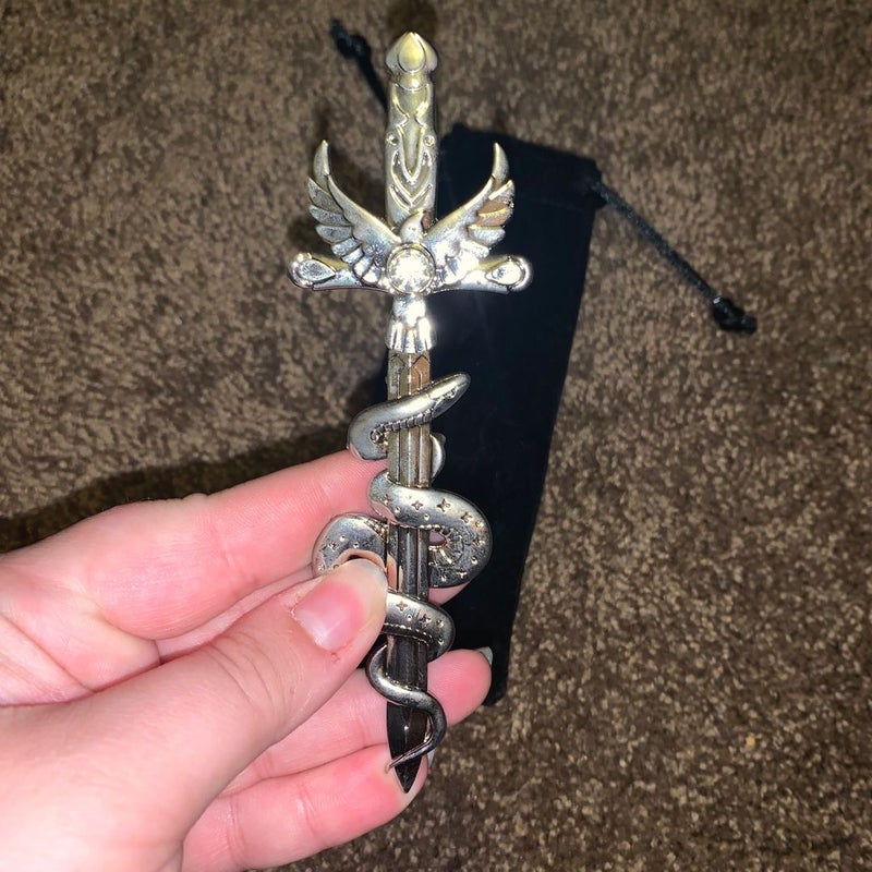 Serpent & Dove Inspired Replica Sword Letter Opener