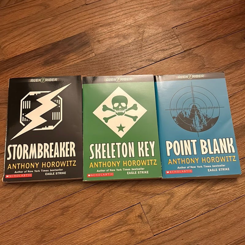 Alex Rider books 1-3