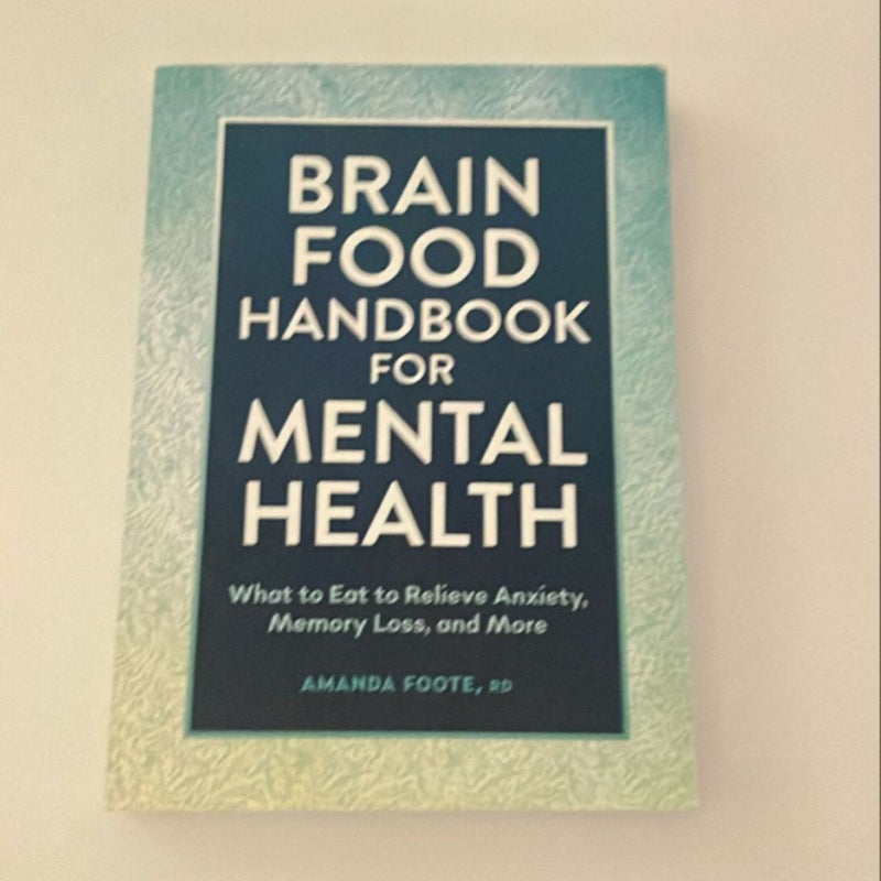 Brain Food Handbook for Mental Health