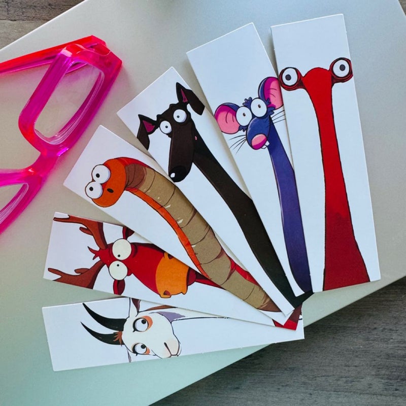 Animal Friends Bookmarks Bundle