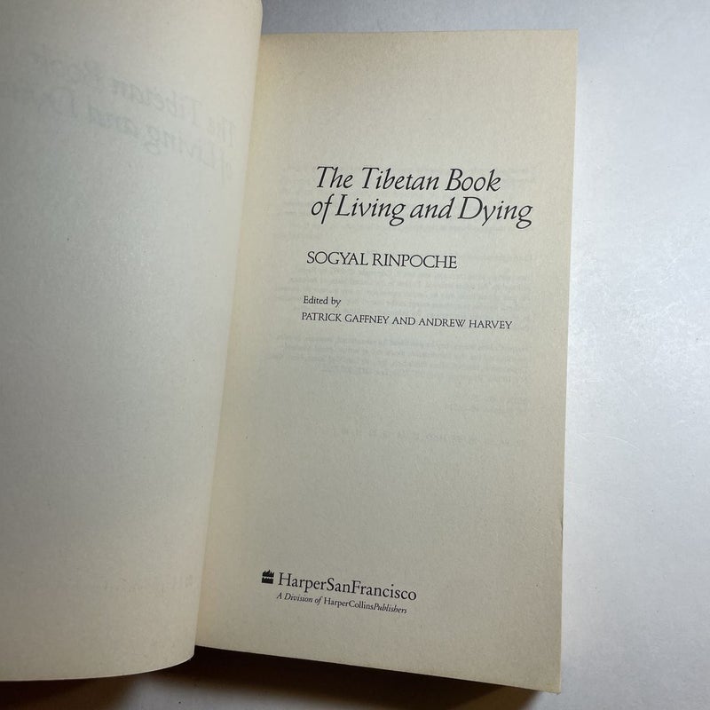 The Tibetan Book of Living and Dying