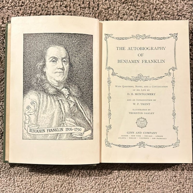 Autobiography of Benjamin Franklin