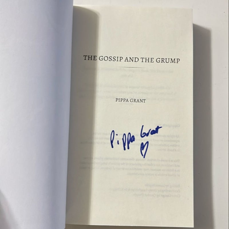 The Gossip and the Grump (SIGNED) 