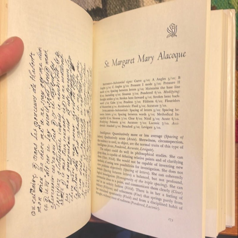 The Saints Through Their Handwriting (1964, first printing)