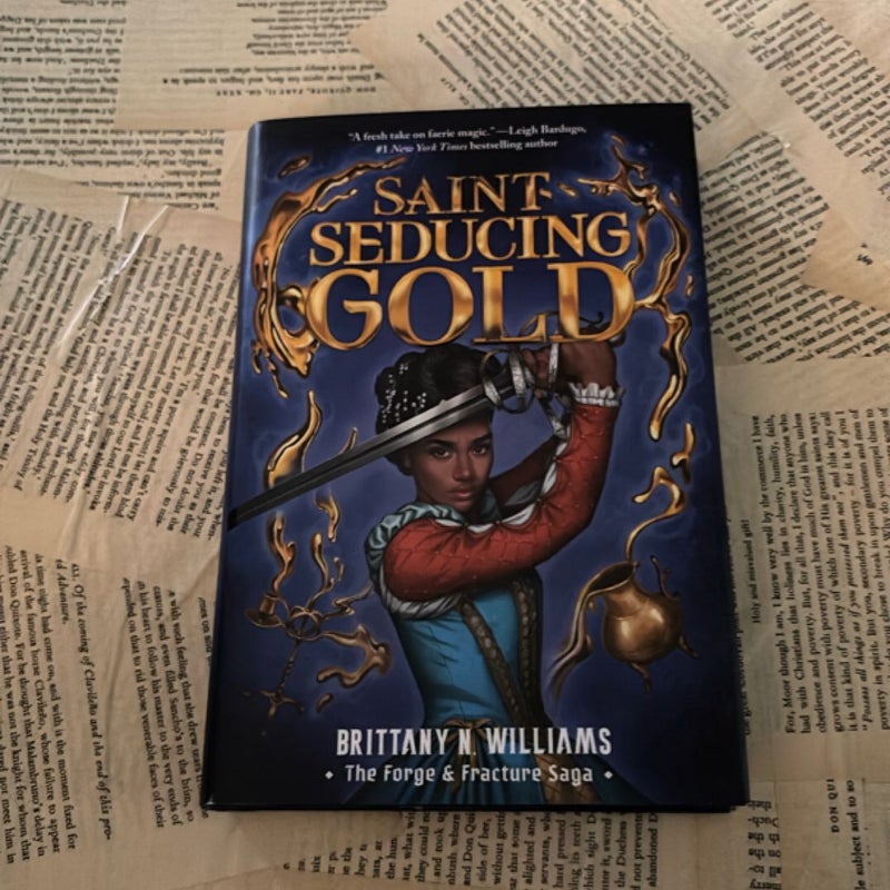Saint-Seducing Gold (the Forge and Fracture Saga, Book 2)