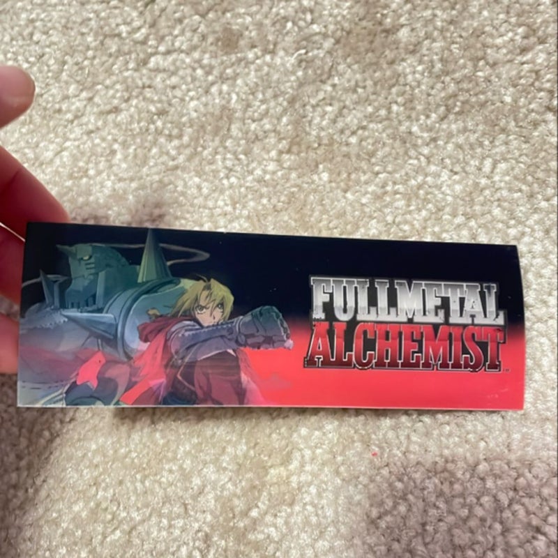 Fullmetal Alchemist Lenticular Bookmark Ruler