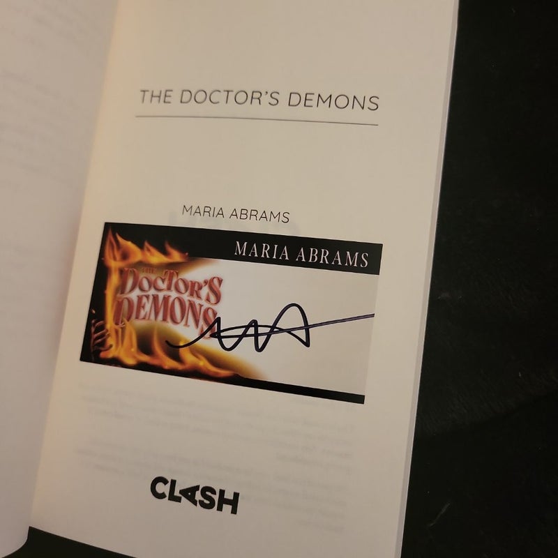 The Doctor's Demons,  signed bookplate