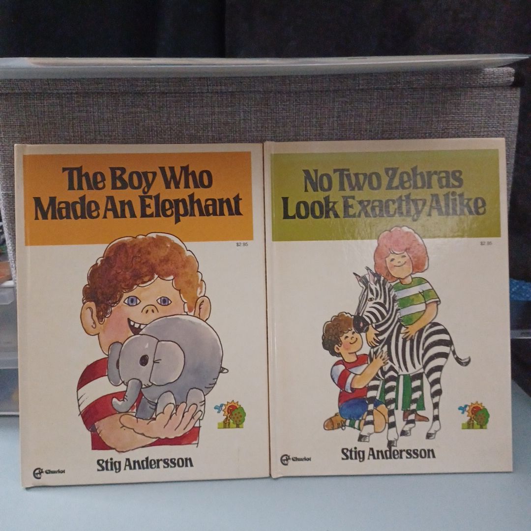 Lot of 2 Vintage Stig Andersson Hardcovers (1979)