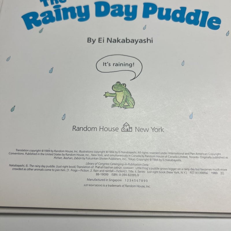 VINTAGE! The Rainy Day Puddle
