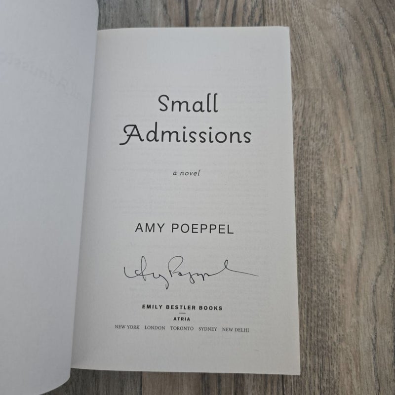 Small Admissions *SIGNED*