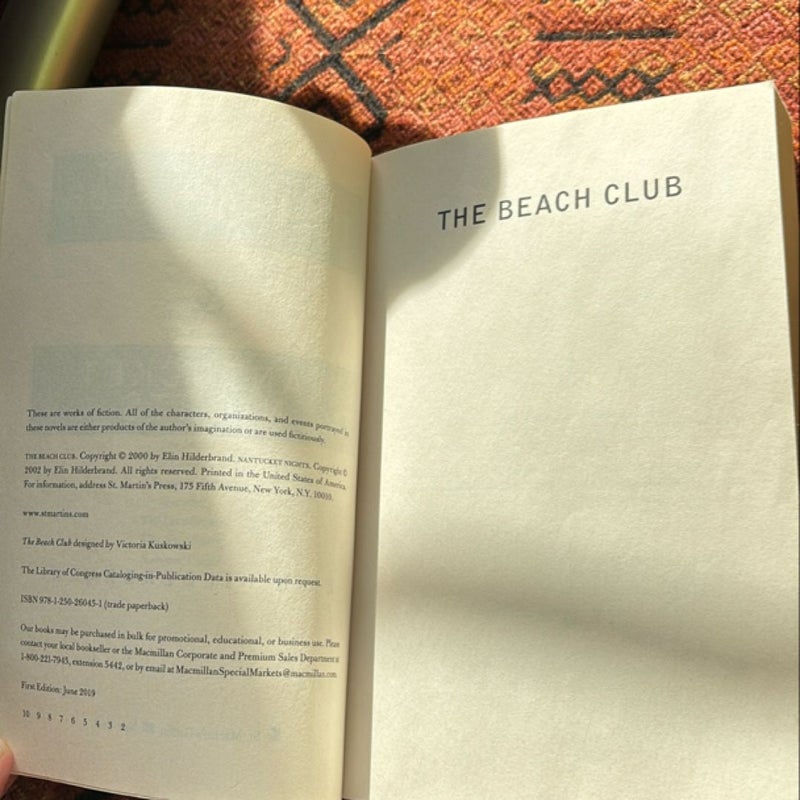 The Beach Club & Nantucket Nights. Two Novels in One!