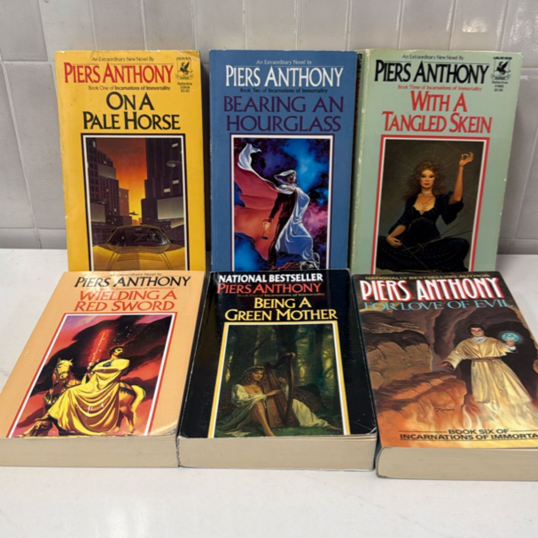 Incarnations of Immortality (Books 1-6) 