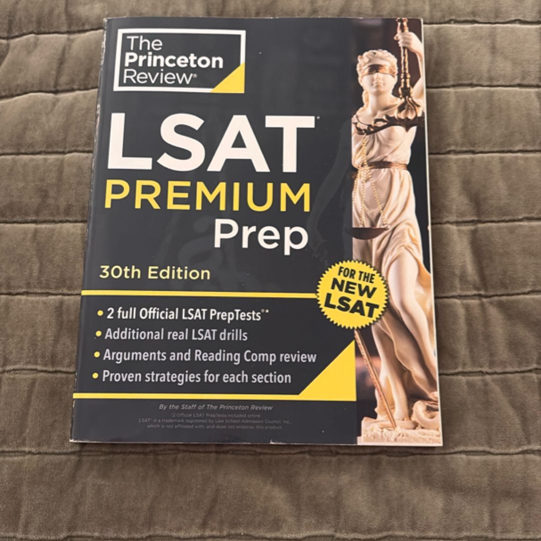 Princeton Review LSAT Premium Prep, 30th Edition