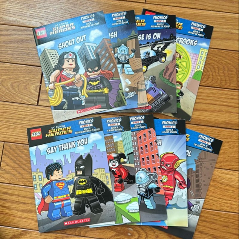 LEGO DC Comics Superheroes Phonics Pack 2