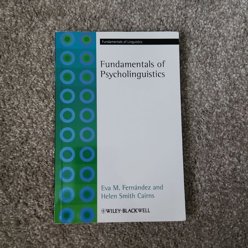 Fundamentals of Psycholinguistics