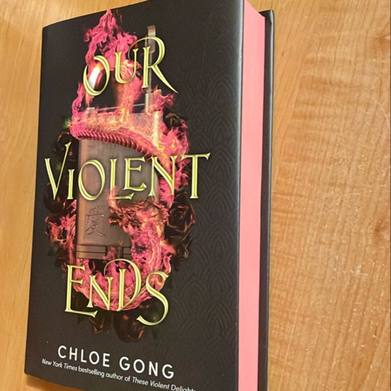 Our Violent Ends Fairyloot Edition