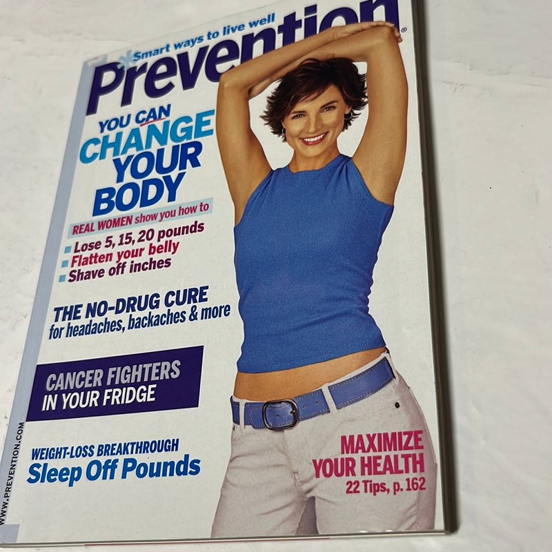 Prevention Magazine (August, 2006) Weight Loss Breakthrough, Sleep Off Pounds 