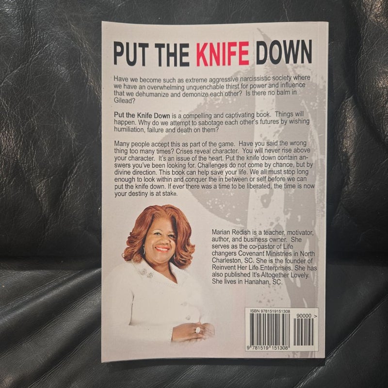 Put the knife down