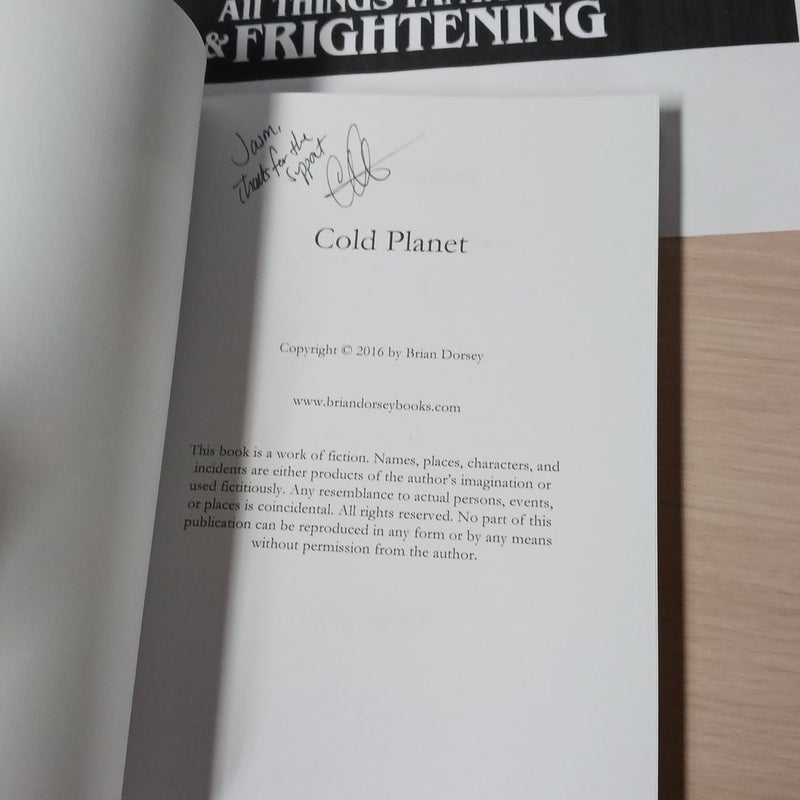 SIGNED!!! Cold Planet