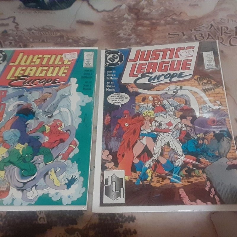 Justice League Europe Comic Book Lot 1-15 