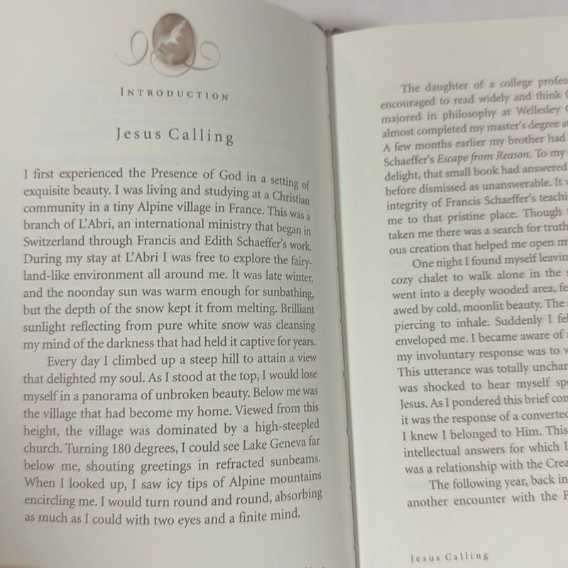 Jesus Calling- the best selling 365 day confessional