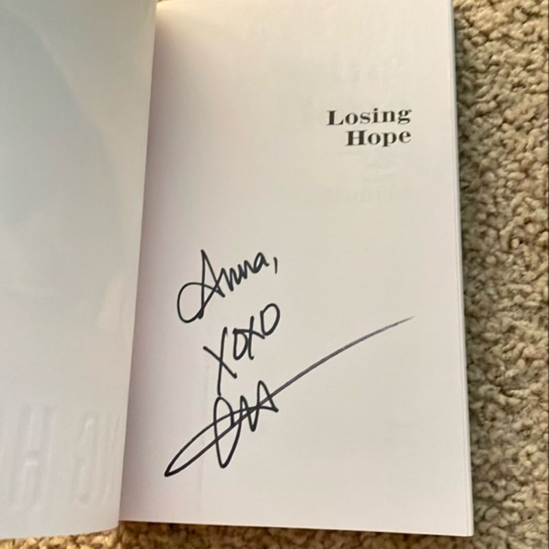 Losing Hope (signed by the author)