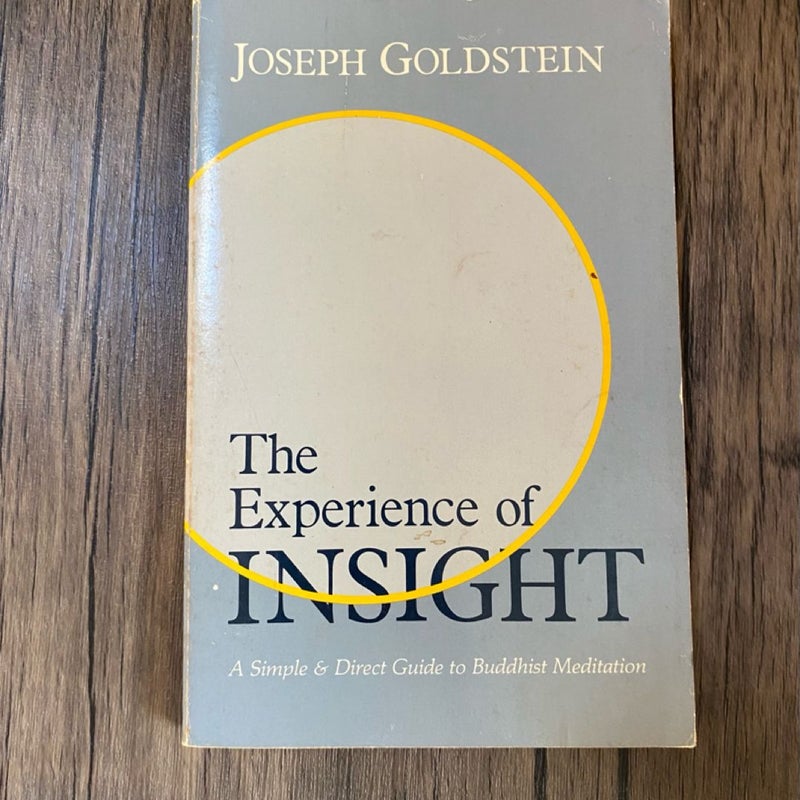 The Experience of Insight