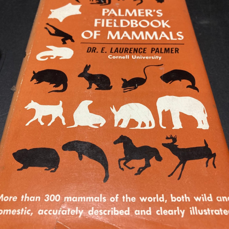 Palmer’s Fieldbook of Mammals -Vintage 1957