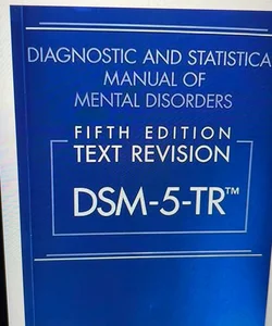Diagnostic and statistical manual of mental disorders d