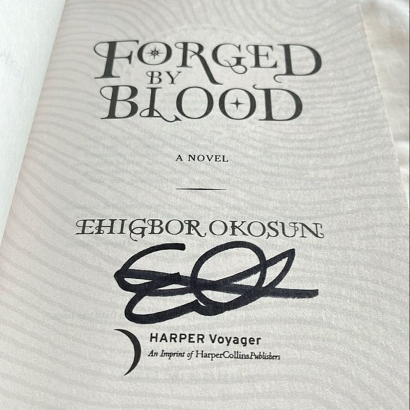 (ARC & SIGNED) Forged by Blood