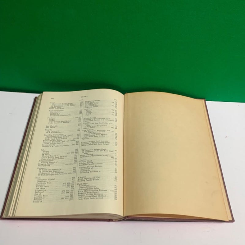 20th CENTURY BOOKKEPING AND ACCOUNTING by James W. Baker 17th Edition 1935 
