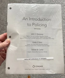 Bundle: an Introduction to Policing, Loose-Leaf Version, 9th + MindTap Criminal Justice, 1 Term (6 Months) Printed Access Card