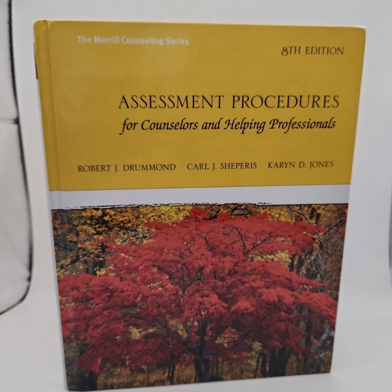 Assessment Procedures for Counselors and Helping Professionals