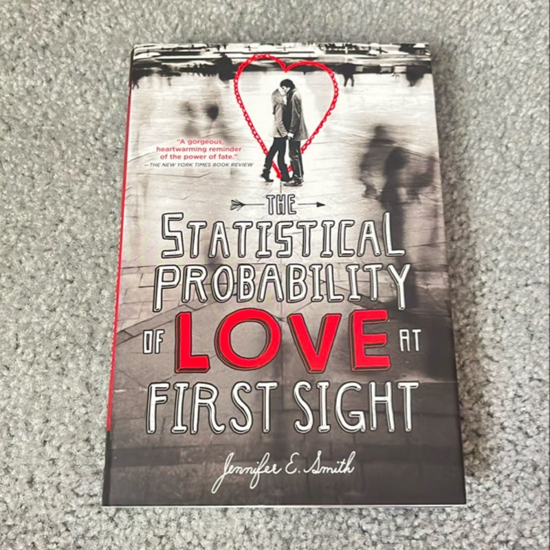 The Statistical Probability of Love at First Sight