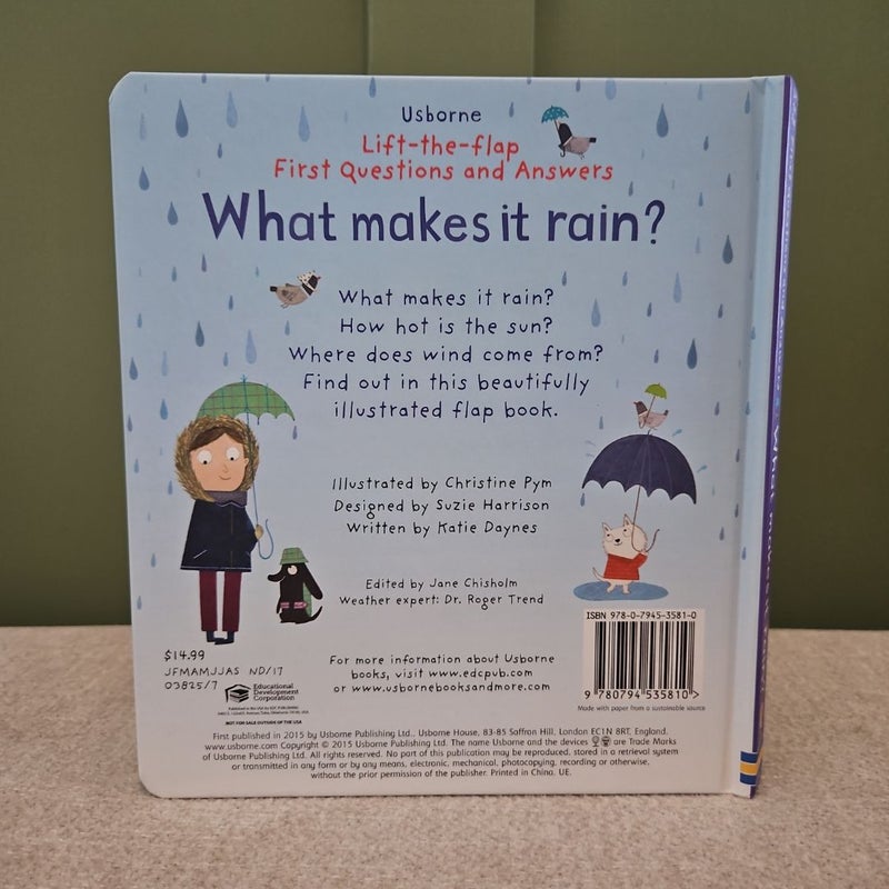 What makes it rain?