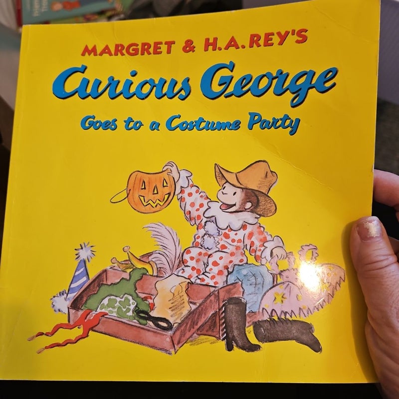 Curious George goes to a costume party