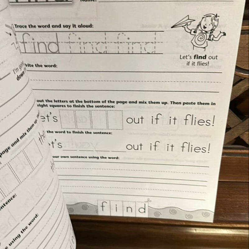 100 Write-And-Learn Sight Word Practice Pages