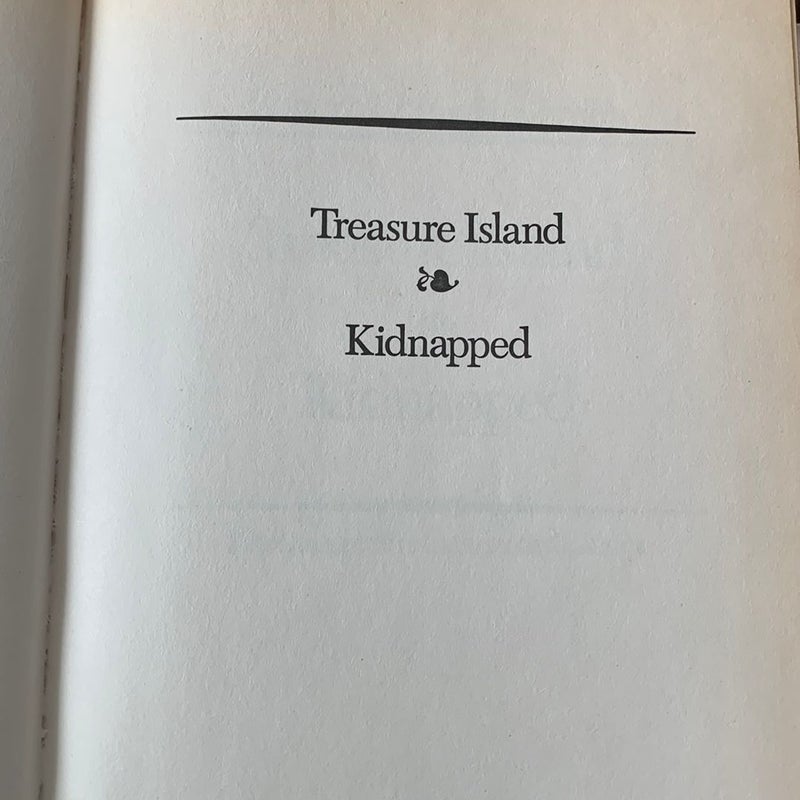 Treasure Island, Kidnapped, and Oliver Twist 