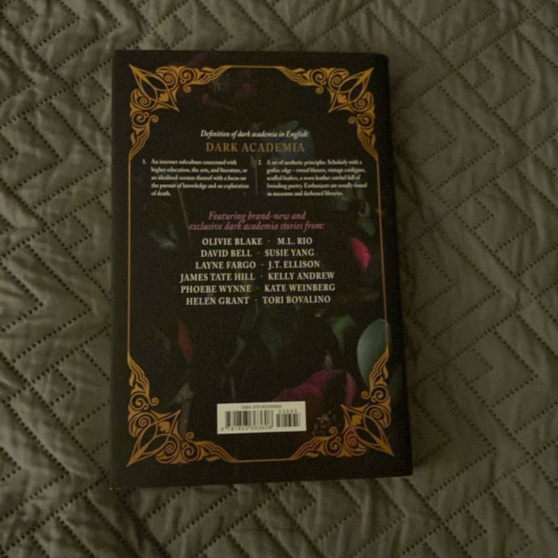 In These Hallowed Halls: a Dark Academia Anthology