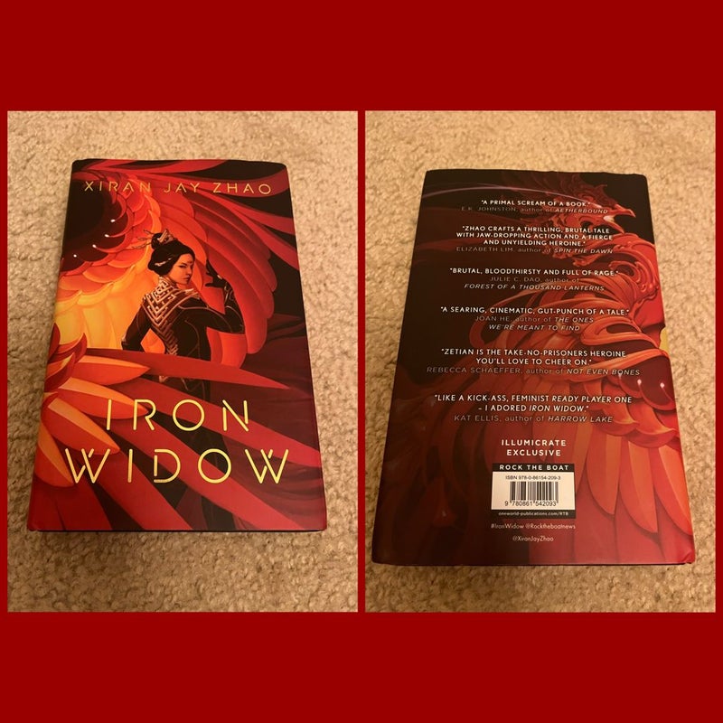 Illumicrate Exclusive Editions of Iron Widow, In the Ravenous Dark & Witch King